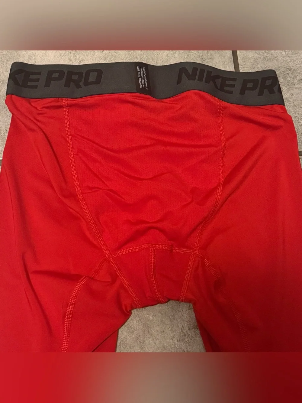Nike Pro NBA 3/4 Compression Pants Size Medium Red NWT Basketball
